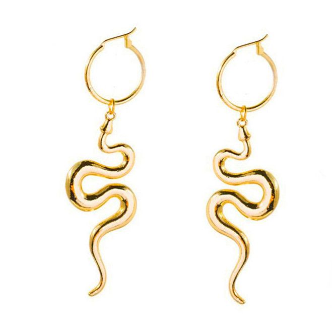 Earrings Fashion python earrings Minimalist earrings_voghion.com