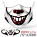 Cute Clown Merchandise Printed Cosplay Full Color Ice Silk Seamless Dustproof Face Unisex Trendy Mask_voghion.com