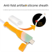 Silicone Data Compatible WithiphoneAndroid Huawei Vivo Xiaomi Oppo Charging Cable Wrap Protector_voghion.com