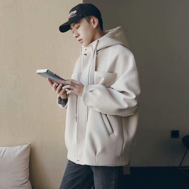 Arbeitsjacke Herren lockere Frühlings- und Herbststile neue vielseitige Herbst- und Winter-Super-Hot-Kleidungsjacke_voghion.com