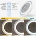 Glitzerlife Deckenventilator Mit Licht Und Fernbedienung 43W Leise LED Deckenleuchte Dimmbar_voghion.com