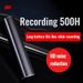 Digital Voice Recorder Q500 Encrypted Magnetic Recorder Mp3ai Intelligent Professional High Definition Noise Reduction Control Recording_voghion.com