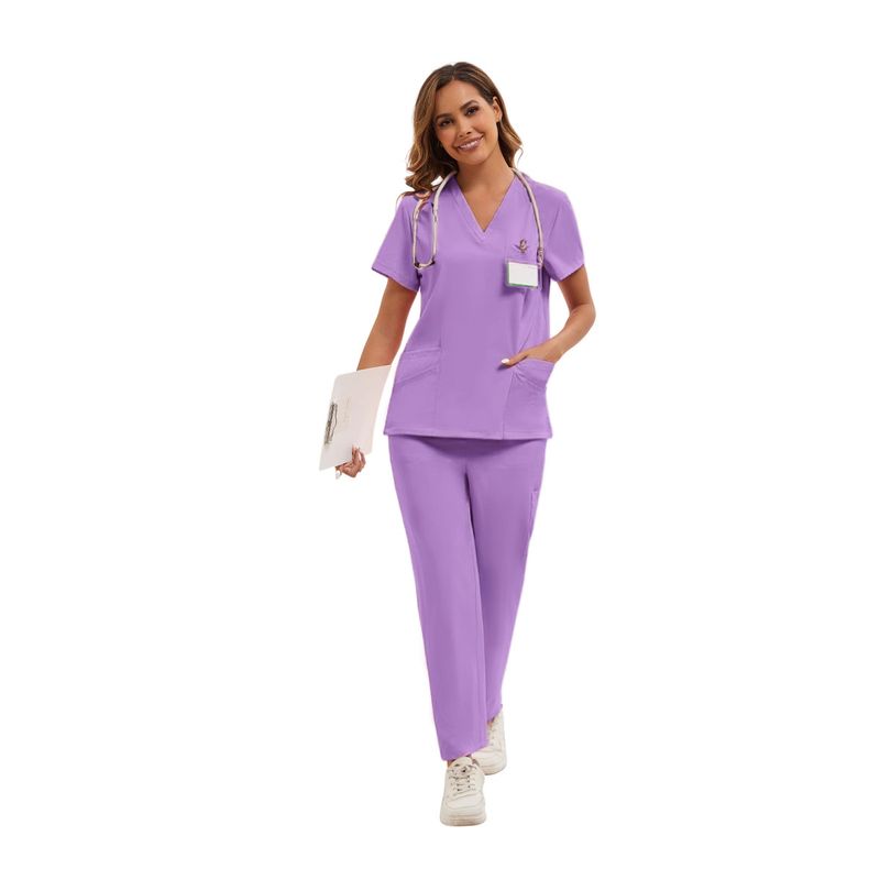Vêtements de travail pour médecins, vêtements chirurgicaux, vêtements médicaux pour femmes, uniforme d'infirmière, nouveau style 2025_voghion.com