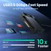 UGREEN Kartenleser 4-in-1 USB3.0/USB-C SD Micro SD TF CF MS Compact Flash Kartenadapter für Laptop PC Multi OTG Smart Card Reader_voghion.com