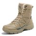 Brand Warm Plush Snow Boots High Top Waterproof Men's Boots Winter Desert Boots Outdoor Anti-Slip Ankle Boots Combat Army Boots_voghion.com