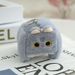 Cat Keychain Fluffy Adorable Plush Toy Soft Cartoon Square Kitty Bag Charm_voghion.com