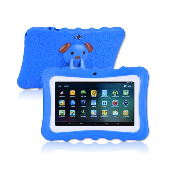 7-inch educatieve kindertablet - 1 GB RAM, 16 GB opslag, wifi, Bluetooth-leer-smartpad, ouderlijk toezicht, oogbescherming, HD-scherm_voghion.com