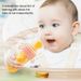 Baby Feeding Bottle + Teether Baby Silicone Rice Paste Cereal Feeding Squeeze Bottle Spoon Feeder for Newborn Child Utensils_voghion.com