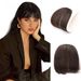 Wig fringe Fringe shade hairline 3D French bangs Air bangs Natural make-up Block High temperature silk 12cm_voghion.com