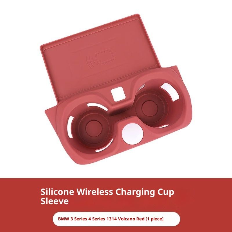 Xiaodeng Xiaodeng Xiaodeng Compatible con BMW Serie 5 i3 X3 IX 3 X4 X5 Funda protectora con carga inalámbrica y alfombrilla antideslizante para vasos para el interior del coche_voghion.com