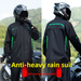 Motorrad-Regenmantel-Set für Herren, Ganzkörperschutz, wasserdicht, strapazierfähig, Regenbekleidung für Erwachsene_voghion.com