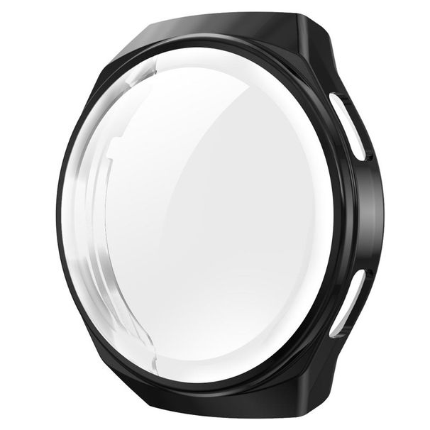 Hülle für Huawei Watch GT 2e Hülle Weiche TPU Volle Abdeckung Rahmen Smartwatch Zubehör Bumper Displayschutzfolie für Huawei GT2E_voghion.com