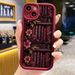 Flowery Bookshelf Painting Soft Phone Case For IPhone 16 15 14 13 12 11 Pro Max XS X XR 7 8 Plus 15 16 PRO SE2 Shockproof Cover_voghion.com
