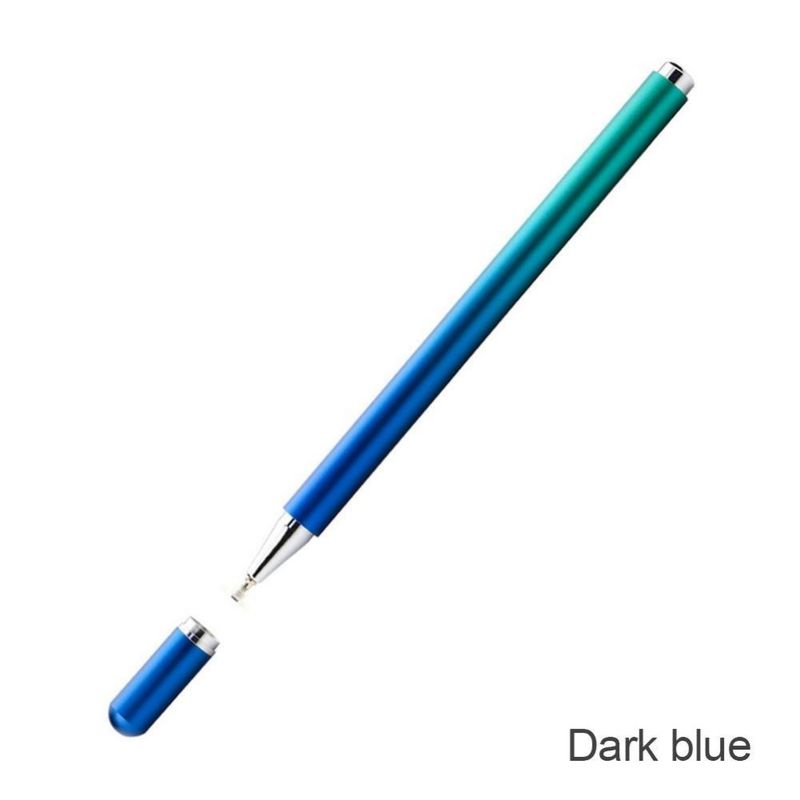 1PC Magnetic Touch Screen Stylus Pen Gradient Color Built-in Replaceable Suction Tip Clear Disc Capacitive Pen ZPG_voghion.com