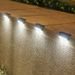 Solar Step Lights Outdoor, 6LED Large 7-Shaped Garden Stair Lights For Steps, Railings, Fences, Walls – Waterproof, Warm White/Cool White_voghion.com