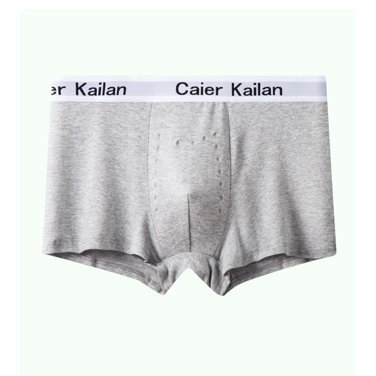 Herren-Boxershorts aus Baumwolle mit Massagebällen und antibakterieller 10A-Technologie – atmungsaktive Unterwäsche für einen aktiven Lebensstil (Schwarz/Marineblau/Weiß/Grau)_voghion.com