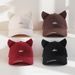 Unique Design Cat Ear Hat Women, Trendy Hip-Hop Street Style Baseball For Men, Face-Slimming Sunshade Duckbill Cap_voghion.com