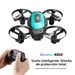 Drone XD2 MINI avec protection quadruple, hauteur fixe, télécommande, avion jouet, quadricoptère, photographie aérienne_voghion.com