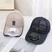 Solar Powered Rechargeable Fan Baseball For Men 2025 New Women's Spring Summer Sun Protection Visor Duckbill Cap_voghion.com