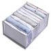 Foldable Mesh Storage Box With Dividers For Underwear, Socks, Clothes - Space Saving Organizer For Drawer, Wardrobe, Home (Multiple Sizes & Colors)_voghion.com
