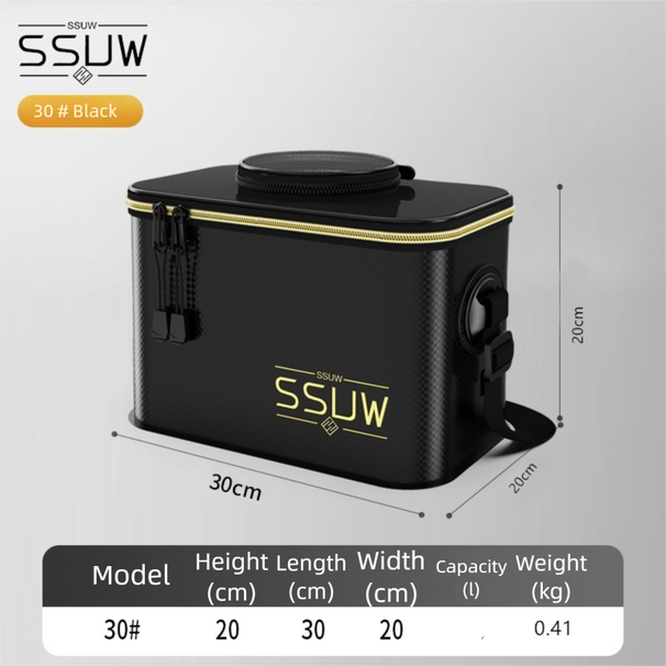 EVA Lebendschutz Faltbare Box Verdickter Wasserfischbehälter Angelzubehör_voghion.com