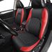 Universal Leather Car Seat Covers Full Set – Includes Front Seats Rear Bench, Fits Most SUVs And Trucks_voghion.com