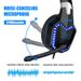 Over-ear computerheadset voor gamer, PS5, PS4, pc, mobiele telefoon, bedrade hoofdtelefoon met microfoon, ruisonderdrukking, stereogaming_voghion.com