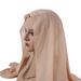 Chiffon Headscarf & Bottoming Hat Set – Monochrome Pearl Pullover Combo (Breathable Layering Headwear, Elegant & Lightweight)_voghion.com