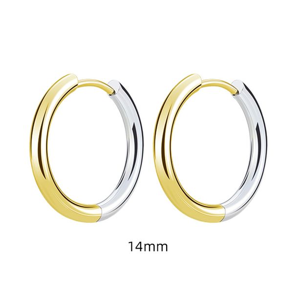 Leichter Luxus aus Titanstahl, Nische, High-End-Gefühl, galvanisierter Temperamentverlauf, weibliche Ohrringe, Ohrschnallen_voghion.com