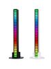 RGB LED Night Light Music Rhythm Lamp USB Rechargeable Sound Control LED Light Sound Pickup Ambient Light Atmosphere Lamp Decor_voghion.com
