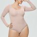 Unterwäsche, Bauchstraffung, Shapewear, Damen-Strumpfhose, Langarmkorsett, Schlankheitskleidung, schöne Body-Shapewear_voghion.com