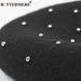 Großer Sale BUTTERMERE Winter Hüte Für Frauen Wolle Schwarz Maler Weibliche Perle Vintage Warme Französisch Berets Damen Weiche Künstler Kappe_voghion.com