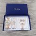 Set di orologi da donna con cinque pezzi in quarzo alla moda Swan, con apertura della scatola regalo_voghion.com