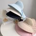 Summer Sunscreen Shawl Integrated Sun Hat Children Casual Versatile Breathable Ponytail Neck Empty Top Bucket Hat_voghion.com