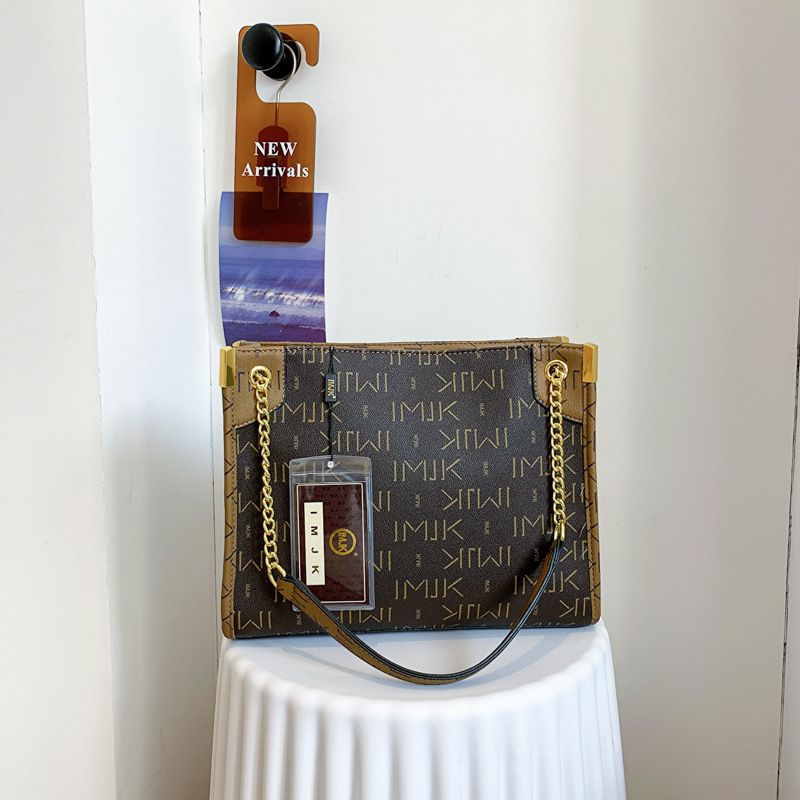 Borsa di marca Tide Texture Borsa a tracolla presbite europea e americana a spalla retrò femminile Borsa a tracolla portatile di grande capacità_voghion.com
