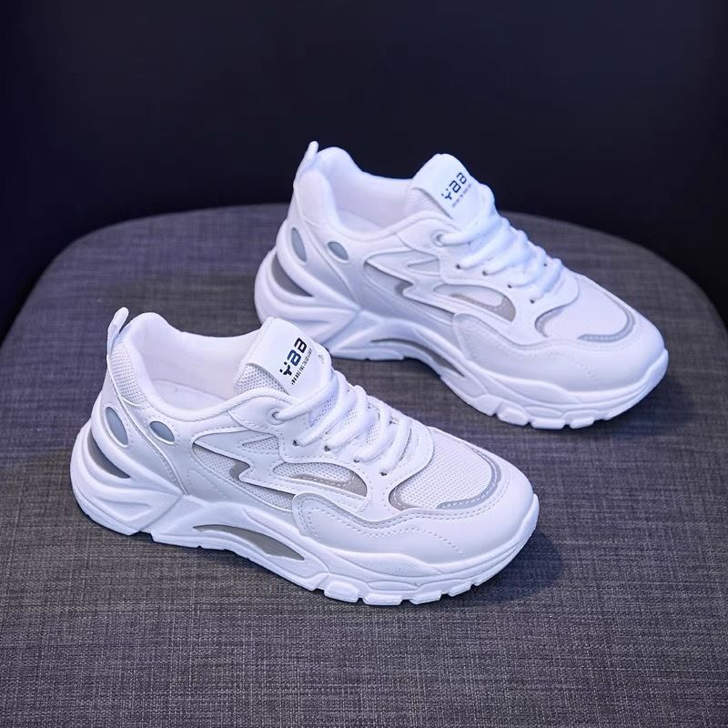 Neue Papa Schuhe Studentin Vielseitige Plateauschuhe Casual Sportschuhe Damenschuhe_voghion.com