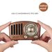 R919 Portable FM Radio With 5.0 BT Speaker; Walnut Wooden FM Radio With Old Fashioned Classic Style; Strong Bass Enhancement; Loud Volume_voghion.com