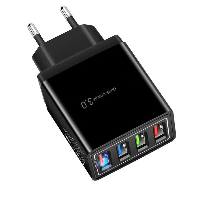 Quick Charge 3.0 iPhone Charger Wall Fast Charging For Samsung S10 S9 S8 Plug Xiaomi Mi Huawei Mobile Phone Chargers_voghion.com