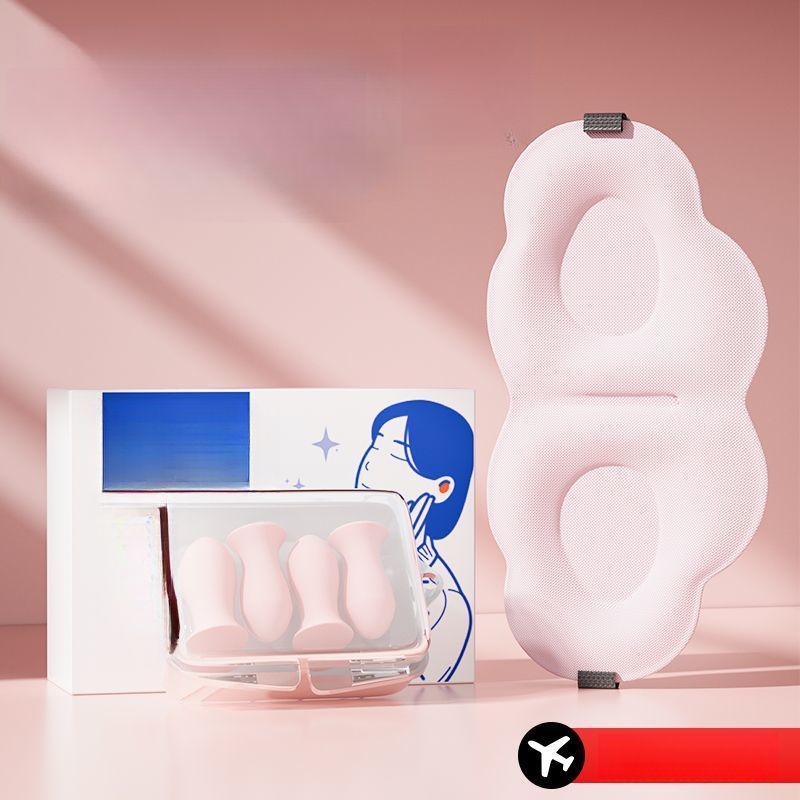 3D Cloud Sleeping Mask For Students, Nap, Light Blocking, Breathable, Unisex, Relieves Eye Fatigue, Sleep Special_voghion.com