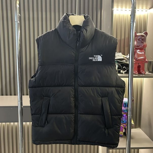 Winter Neue Weste Für Männer, Warme, Winddicht, Wasserdicht, Trendy Baumwolle Jacke, Stehkragen, Patchwork, Modische Hohe_voghion.com