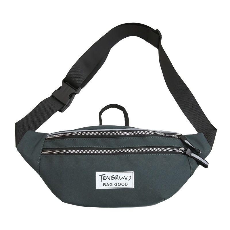 Shoulder Bag Chest Pack Male High Appearance Level Shoulder Bag Oblique Shoulder Bag Student Cycling Sports Waist Pack Small Body Bag Female_voghion.com