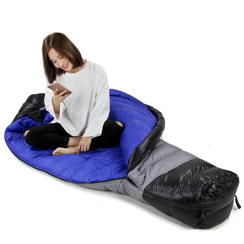 Lente- en winterdons slaapzakken voor volwassenen mummie dons slaapzakken erkende outdoor camping agent_voghion.com