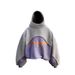 American Style Trendy Casual Street Color Block Patchwork Letter Foam Print Hoodie_voghion.com