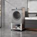 Pedestals Dryer Shelf For Pedestal 700lbs Washer 18inch Capacity Washing Stands Storage Machine Weight And With Laundry Height_voghion.com