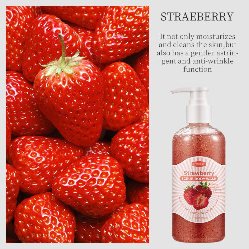 KORMESIC Scrub Ladies Body Wash 280ml_voghion.com