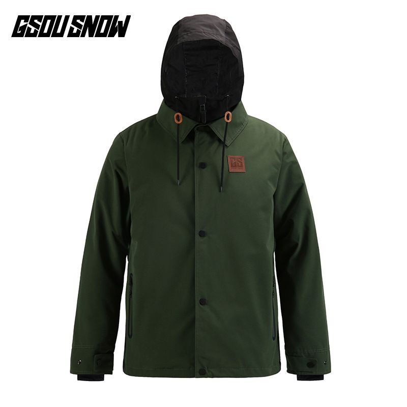 Ski waterproof winter ski equipment instructor wear men's top_voghion.com