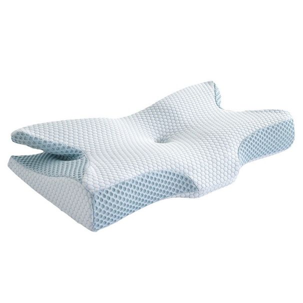 Cervical Pillow For Neck And Shoulder,Contour Memory Foam Pillow,Ergonomic Neck Support Pillow For Side Back Stomach Sleepers With Pillowcase_voghion.com