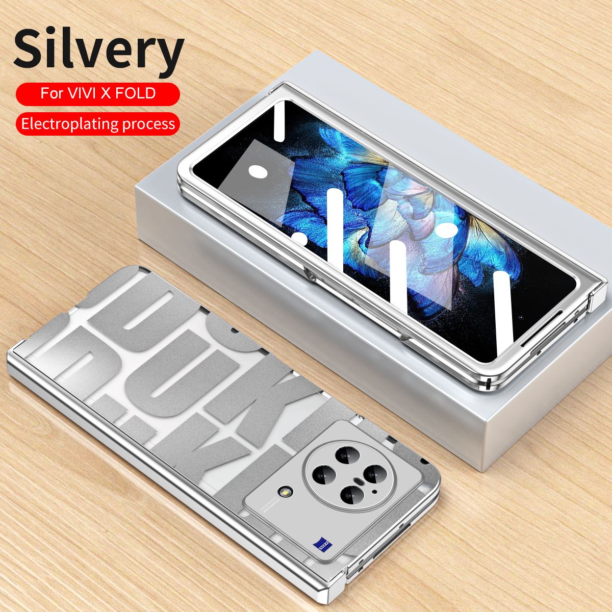 For Vivo X Fold Luxury High Quality Fashion Anti Drop Simple Thin Phone Case_voghion.com