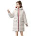 Women's Clothing Long Puffer Coat – Oversized Winter Jacket With Hood, Warm & Stylish_voghion.com