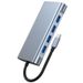 USB C Hub Type C To HDMI-kompatibilní RJ45 5 6 8 11 Porty Dokovací stanice s PD TF SD AUX USB Hub 3 0 Rozbočovač pro MacBook Air Pro PC HUB_voghion.com